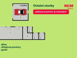 Prodej rodinného domu, Holice, Palackého, 97 m2