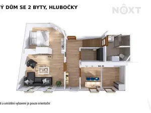 Prodej rodinného domu, Hlubočky, Olomoucká, 100 m2