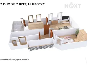 Prodej rodinného domu, Hlubočky, Olomoucká, 100 m2