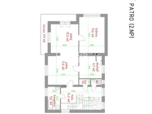 Pronájem rodinného domu, Praha - Lhotka, Slepá II, 273 m2