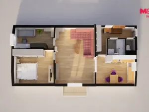 Prodej bytu 3+1, Nehvizdy, Gabčíkova, 67 m2