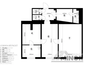 Pronájem ordinace, Slaný, Masarykovo náměstí, 69 m2