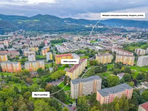 Prodej bytu 2+1, Ústí nad Labem, Žežická, 58 m2