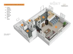 Prodej chaty, Zdiby, Horní, 31 m2