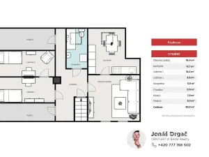 Prodej rodinného domu, Višňová, 170 m2