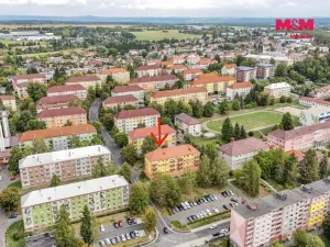 Prodej bytu 2+1, Tachov, Školní, 56 m2
