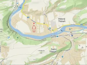 Prodej pozemku, Hlásná Třebaň, 1059 m2