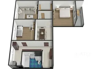 Prodej bytu 3+1, Strakonice, Sídliště 1. máje, 74 m2