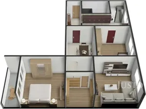 Prodej bytu 3+1, Strakonice, Sídliště 1. máje, 74 m2