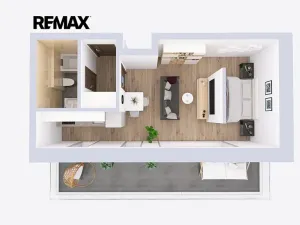 Pronájem bytu 1+kk, Kolín, 5. května, 53 m2