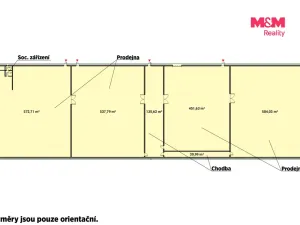 Pronájem výrobních prostor, Cheb, Karlova, 2200 m2