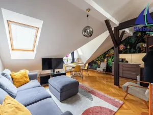Prodej bytu 2+kk, Praha - Karlín, Křižíkova, 56 m2