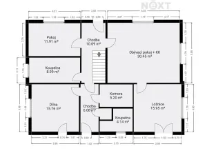 Prodej rodinného domu, Dolní Branná, 227 m2