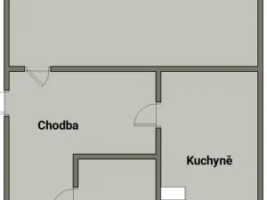 Prodej bytu 1+1, Jindřichův Hradec - Jindřichův Hradec II, 9. května, 48 m2