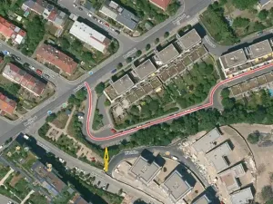 Pronájem garážového stání, Praha - Košíře, Lukavského, 12 m2