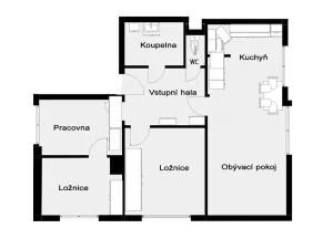 Pronájem bytu 4+1, Kondrac, 72 m2