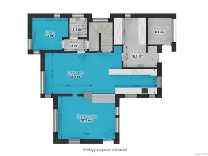 Prodej rodinného domu, Praha - Lipence, Pod Lečí, 258 m2