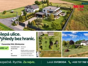 Prodej pozemku pro bydlení, Klimkovice, Fonovická, 1692 m2