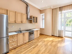 Pronájem atypického bytu, Praha - Žižkov, Slavíkova, 105 m2