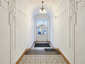 Pronájem atypického bytu, Praha - Žižkov, Slavíkova, 105 m2