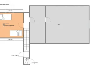 Pronájem rodinného domu, Pyšely, Na Návsi, 110 m2