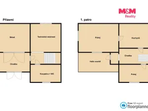 Prodej rodinného domu, Počátky, Moravská, 126 m2