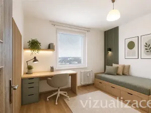 Pronájem bytu 2+kk, Pardubice - Cihelna, K Rozvodně, 43 m2