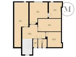 Prodej rodinného domu, Kaplice, Malšské údolí, 242 m2