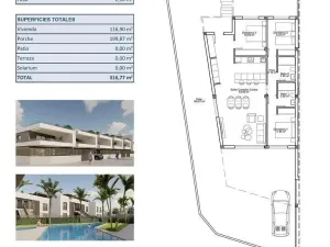 Prodej rodinného domu, Pilar de La Horadada, Alicante, Španělsko, 116 m2