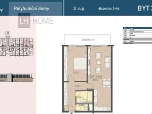 Prodej bytu 2+kk, Velké Přílepy, Klikatá, 71 m2