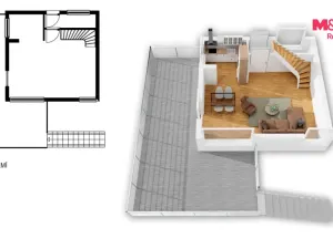 Prodej chaty, Náchod - Lipí, 42 m2