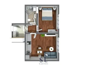 Prodej bytu 2+kk, Liberec, Šlikova, 45 m2