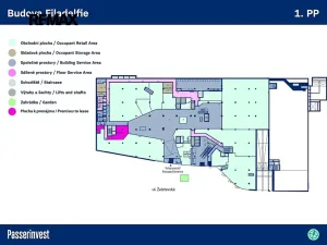 Pronájem obchodního prostoru, Praha - Michle, Želetavská, 84 m2