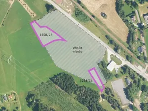 Prodej komerčního pozemku, Borová, 4941 m2