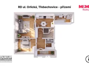 Prodej rodinného domu, Třebechovice pod Orebem, Orlická, 177 m2