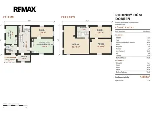 Prodej rodinného domu, Dobřeň, 149 m2