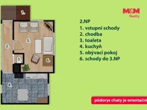 Prodej chaty, Lanškroun - Lanškroun-Vnitřní Město, 56 m2