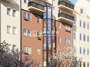 Prodej bytu 2+kk, Praha - Smíchov, Grafická, 37 m2