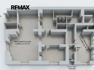 Prodej obchodního prostoru, Jevíčko, Palackého nám., 430 m2