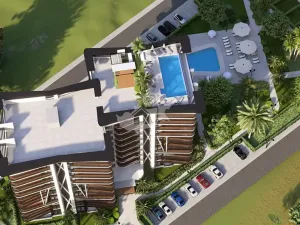 Prodej bytu 1+1, Trikomo, Kypr, 64 m2