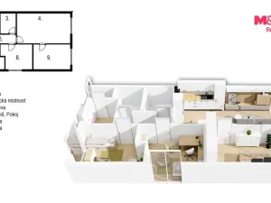 Prodej rodinného domu, Podlešín, 78 m2