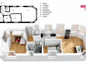 Prodej mobilheimu, Vrbičany, 23 m2