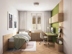 Prodej bytu 3+kk, Praha - Karlín, Pernerova, 66 m2