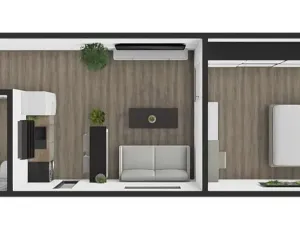 Pronájem bytu 2+kk, Brno, Sovinec, 42 m2