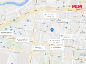Pronájem bytu 2+kk, Plzeň - Jižní Předměstí, Poděbradova, 44 m2