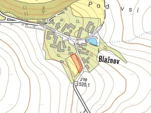 Prodej podílu pozemku pro bydlení, Křešín, 420 m2
