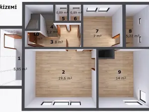 Prodej rodinného domu, Ostroměř, Domoslavická, 110 m2