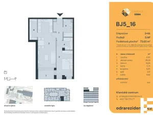 Prodej bytu 2+kk, Praha - Bohnice, Lodžská, 74 m2