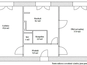 Prodej bytu 2+1, Kuřim, Na Královkách, 55 m2