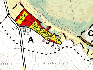 Dražba lesa, Chotěbudice, 532 m2